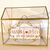 Hochzeitspost Glasbox * für Geldgeschenke und Karten zur Hochzeit, mit Beschriftung - *Blickfang auf jeder Hochzeit* 22×13×19cm